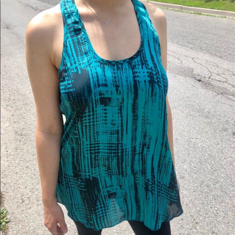 Printed Razor Back Tunic